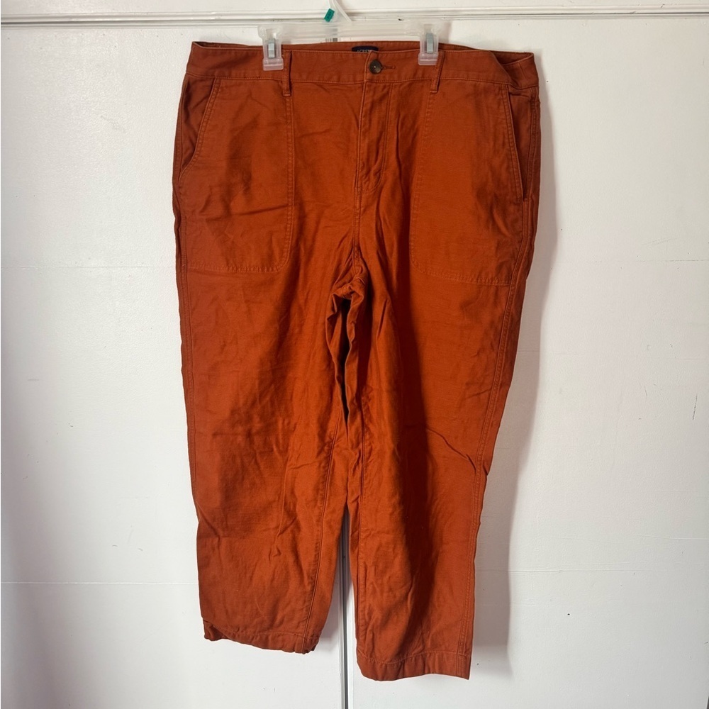 J. Crew Terracotta Trousers